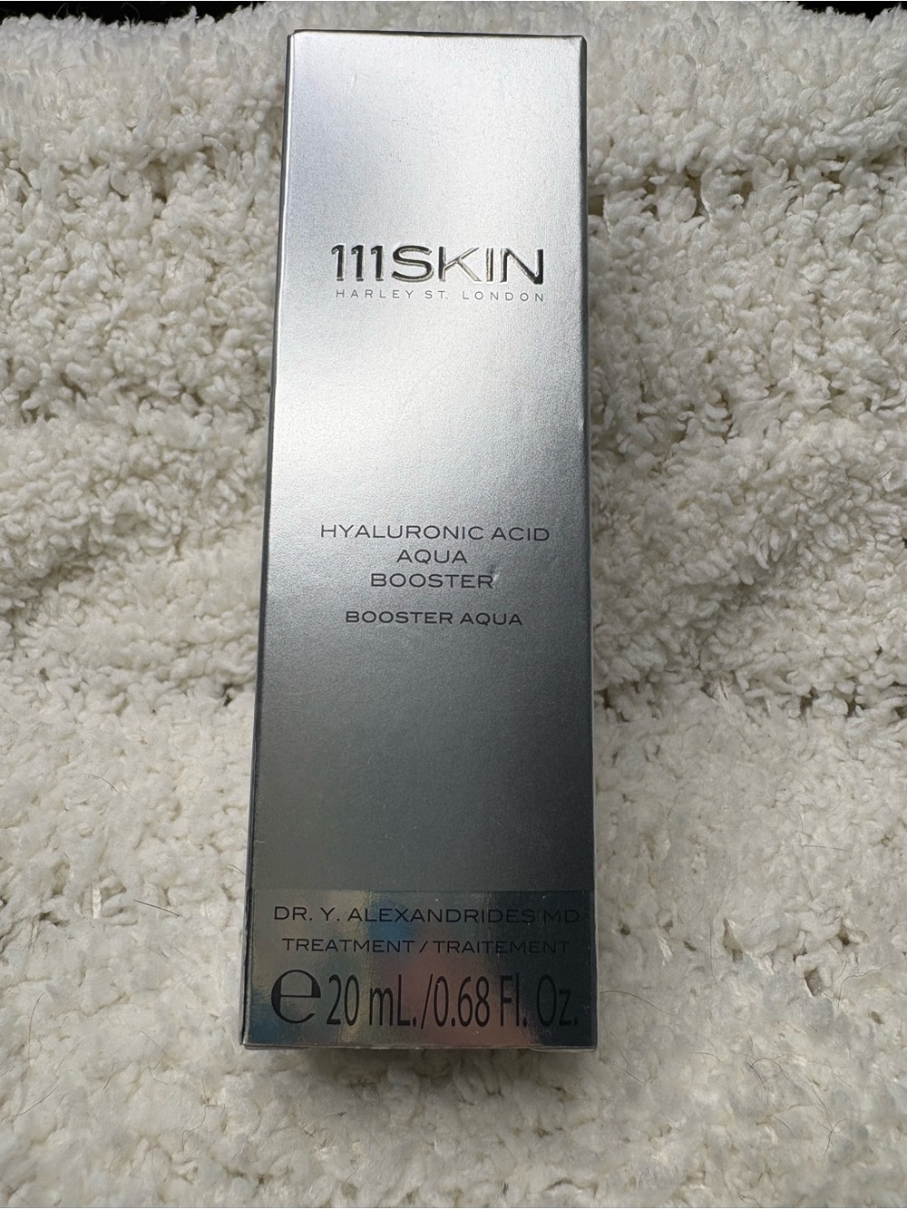 111SKIN Hyaluronic Acid Aqua Booster - Metallic Silver